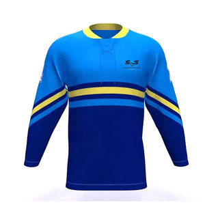 Último Diseño en Ropa Juvenil, Jersey de Hockey sobre Hielo de Color Sólido, Jersey de Hockey sobre Hielo al por Mayor al Mejor Precio - Product Image 1