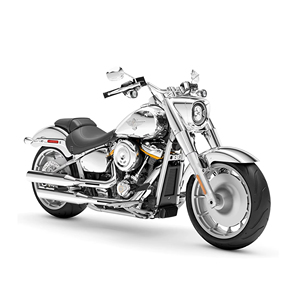 PRÊT À EXPÉDIER 2025 Harley-Davidson Softail Fat Boy Gray Ghost Cruiser Moto pour Adultes - Product Image 1