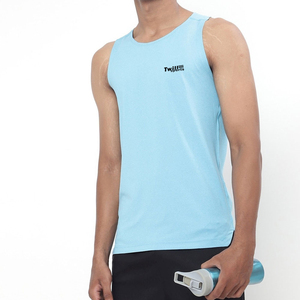 เสื้อกล้ามออกกำลังกายผู้ชาย Twill Sports 2026 สีสันตามสั่ง แห้งเร็ว ผลิตจากผ้าฝ้าย/ใยไผ่ เสื้อผ้าฟิตเนสระบายอากาศได้ดี เสริมสร้างกล้ามเนื้อ - Product Image 1