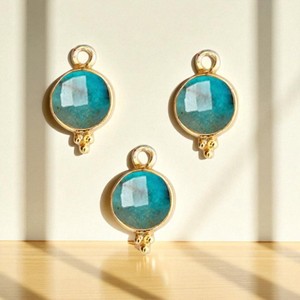 K2 Jasper Bisel Charm Suministros para hacer joyas - Product Image 3