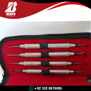 Juego de Instrumentos Quirúrgicos Dentales 6 en 1, Espátula para Relleno de Resina Compuesta, Kit de Higiene Dental, Manual, Reutilizable - Product Image 2
