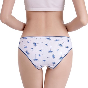 Fashionable High Quality Everyday Women's <b>Seamless</b> Panties Breathable Solid Soft Stretch Eco-Friendly Invisibles <b>Thongs</b> Hipster - Product Image 2