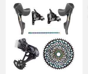 Nuevo Grupo de Transmisión SRAM XX1 Eagle AXS 1x12 Velocidades OE, Horquilla de Aluminio, Freno de Disco, Cuadro Completamente Resistente a Impactos, Bicicleta de Montaña de 12 Velocidades, Carga Máxima 100 kg - Product Image 3