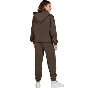 Conjunto Deportivo de Lujo 2025, Terciopelo Sólido con Lavado Ácido, para Mujer, Elegante, Casual, con Patrón Bordado, Sudadera con Cierre y Pantalones Deportivos - Product Image 5