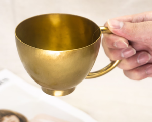 Modern Design Antique Brass Natural Copper <b>metal</b> Beer <b>Mug</b> Barware Matt Finished <b>Metal</b> Handle Stainless Steel Tumbler <b>mugs</b> - Product Image 4