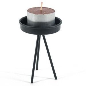 Bougeoir en métal doré de style nordique en gros, design pied d'oiseau, grand bougeoir, décoration de luxe pour la maison, décoration de fête festive - Product Image 4