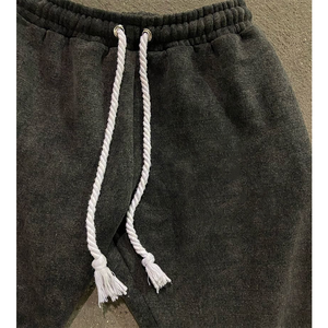 Survêtements zippés personnalisés très vendus ensemble sweat à capuche et pantalon de survêtement délavés à l'acide survêtement évasé pour hommes et femmes - Product Image 2