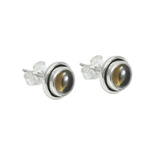Venta caliente 925 Pendientes de tuerca de plata esterlina sólida Diseñador Estilo bohemio Pendientes de gancho para la oreja Perfectos para el uso diario y el desgaste de la Oficina - Product Image 1