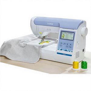 Brothers PE900 5" x 7" Embroidery Machine with Embroidery <b>Threads</b> & Deluxe 250+ Accessory Kit - Product Image 1