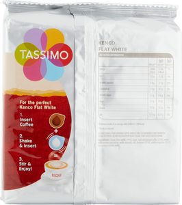 Cápsulas de Café Tassimo Kenco Flat White x8 (Paquete de 5, Total 40 Bebidas) - Product Image 4