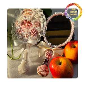 Elegant Seashell Mirror | Produits faits à la main du Viet Nam | Idéal pour les décorations nautiques et les collections de cadeaux - Product Image 3