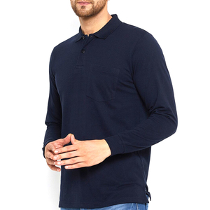 Meilleure vente de haute qualité pour hommes polyester coton T-Shirt Logo personnalisé respirant sport Golf pour Polo grande taille en gros Fitness - Product Image 3