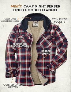 Nuevo artículo Chaqueta de franela personalizada con capucha para hombres Cómoda superventas Venta caliente Chaqueta de franela de buena calidad. - Product Image 4