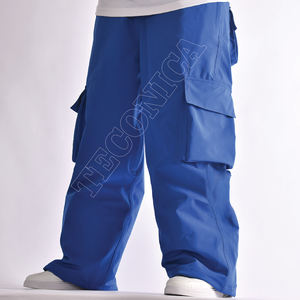 Pantalones de esquí holgados de talla grande para hombre, pantalones de Snowboard de invierno transpirables e impermeables, forro polar con cremallera, esquí holgado cálido a prueba de viento - Product Image 1