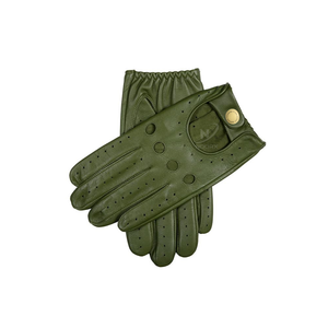 Gants de conduite en cuir personnalisés avec manchette élastique Protection des mains Équipement de travail de sécurité - Product Image 2