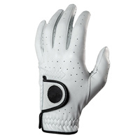 Guantes de golf cómodos y transpirables con logotipo de marca personalizado, guantes de golf deportivos con correa ajustable hechos a medida para venta en línea