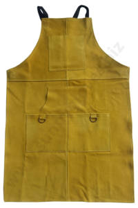 High Quality Cowhide Leather Welding Apron Industrial Household Safety Body Protection Heavy Duty Spark Heat Resistant Features - Product Image 5