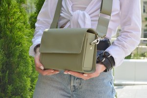 Bolso de hombro de cuero con varios compartimentos para mujer, Vintage bandolera, de alta calidad, a la moda, para verano, invierno, primavera, para verano, 2017 - Product Image 4