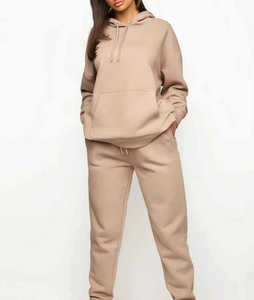 ชุดวอร์มผู้หญิงแบบเรียบง่าย ดีไซน์เรียบๆ คุณภาพสูง ชุดวอร์มผู้หญิงสั่งทำได้ สไตล์สตรีทแวร์ - Product Image 6