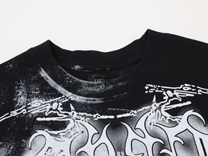 Nouveau produit tendance, t-shirt pour homme rétro de haute qualité, vêtements en gros - Product Image 3