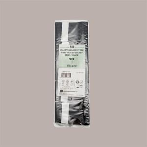 Organic Stacked Disposable Spoons 9.5 cm <b>Black</b> Ice Cream Scoops Pack of 500 Pieces - Product Image 4
