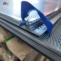 Tôle d'acier perforée galvanisée pour applications de ventilation et de protection industrielles