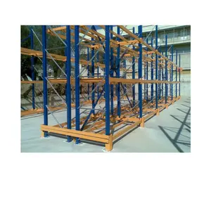 Стальной стеллаж для хранения, сверхпрочная стальная стойка для поддонов, ретро промышленные стеллажи для хранения, стеллаж для склада, изготовленный в Турции RT0191