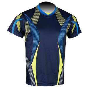 เสื้อยืดพิมพ์สีโพลีเอสเตอร์แบบแห้งเร็วระบายอากาศได้ดีเสื้อฝึกกีฬาเสื้อออกกำลังกาย - Product Image 5