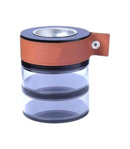 Quemador de Bakhoor Acrílico Moderno - Quemador de Viaje Duradero de Acrílico Ecológico y Cuero para Aromas Premium - Product Image 1