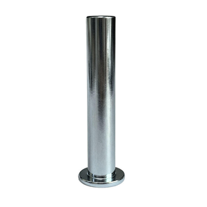 Rivet semi-tubulaire à tête plate en acier inoxydable zingué, forgeage à froid, OEM ODM, 9,5 mm, 16 mm - Product Image 1