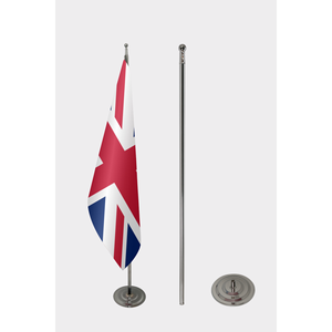 Drapeau personnalisé avec impression numérique, mât en aluminium et fibre de verre, style fanion pour voitures, matériaux en plastique polyester/polysoie - Product Image 2