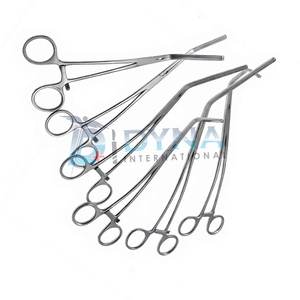 Juego de abrazaderas vasculares aórticas Abrazadera de exclusión Instrumentos quirúrgicos cardiovasculares 5 piezas de acero inoxidable - Product Image 6