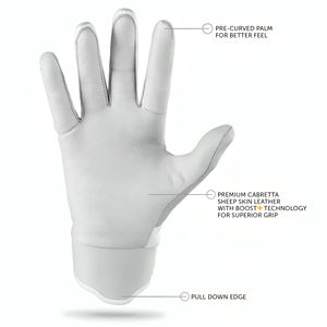 Guantes de béisbol y sóftbol con logotipo personalizado, nuevos guantes de bateo de béisbol con diseño personalizado al por mayor, precio razonable para hombres - Product Image 6