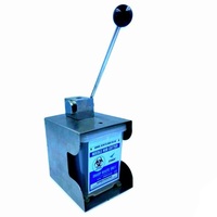 MAYALAB Destructeurs de seringues et aiguilles en acier inoxydable, brûleur de seringues, pot ABS, manuel, OEM, capacité 800 ml, fournitures médicales générales