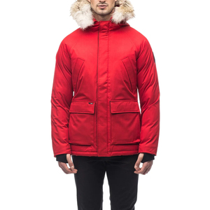 Venta al por mayor para hombre parka chaqueta con capucha gruesa con aislamiento acolchado impermeable elegante al aire libre de moda abrigo de invierno cálido - Product Image 3