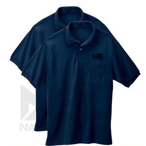 Polo de verano para hombre, diseño transpirable con estampado de logotipo, diseño sólido y ajuste de gran tamaño - Product Image 1