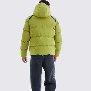 Veste matelassée d'hiver pour homme de qualité supérieure avec logo personnalisé, col montant, réversible et design écologique - Product Image 2