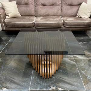 Mesa de centro moderna de lujo paramétrica única con función extraíble para la decoración de la oficina en casa y del hotel - Product Image 1