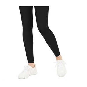 32 Degrees Women's Cozy Heat Seamless <b>Spandex</b> <b>Underwear</b> Leggings Patterned Mid-Waist One Size Fits XL Black Winter Season - Product Image 3