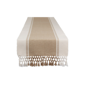 Meilleure qualité d'approvisionnement en vrac Nouveau design Chemin de table de mariage de luxe en coton imprimé numérique coloré - Product Image 1