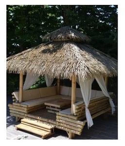 Matériau de construction au meilleur prix du Vietnam-Toit de chaume extérieur durable en herbe pour bar de haute qualité - Product Image 5