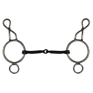 Mors d'entraînement Wonder Bit Premium en acier inoxydable Apto Enterprises Modèle AE-12315 Conception personnalisée pour le contrôle équestre - Product Image 3