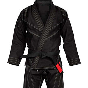 ODM Premium Quality New Arrival Pantalon d'arts martiaux en coton mélangé unisexe Genou renforcé pour l'entraînement de karaté/jiu jitsu - Product Image 5