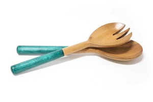 Cuchara de Acacia con mango de madera y resina, accesorios de Cocina, Servicio, espátula, 2022 - Product Image 6