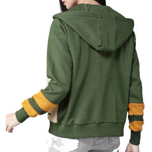 Women's Customizable Oversized Corduroy Hoodie with Printed <b>Stand</b> Collar Tie Dye and Letter Pattern <b>for</b> Winter Sweatshirt - Product Image 2