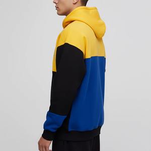 Sweat à capuche d'hiver en molleton français 100% coton, imprimé numérique personnalisé, respirant, grande taille, surdimensionné, avec fermeture éclair en strass pour homme - Product Image 2