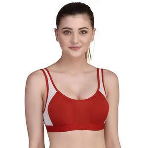 Sujetador deportivo torcido de alto impacto para mujer, camiseta sin mangas para correr, Yoga, Sujetador deportivo de tiras con espalda cruzada de alto soporte para mujer, ropa de gimnasio - Product Image 4