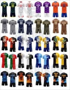 2025 Maillot de football à manches courtes conçu sur mesure 20 nouvel uniforme de football pour adultes - Product Image 1