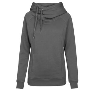 Trending Unisex High Collar Plain <b>Hoodies</b> With Side Pockets Women Hoodie Smart <b>Trendy</b> Hoody Custom Made for Ladies - Product Image 5