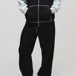 ชุดวอร์มผู้ชายระบายอากาศได้ดีสำหรับฤดูหนาวชุดวอร์มโอเวอร์ไซส์ออกแบบโลโก้ได้ตามต้องการ - Product Image 2